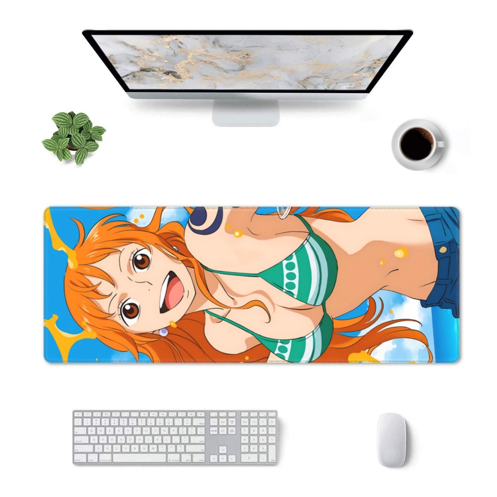Amazon.co.jp: マウスパッド ワンピース ナミ ゲーミングマウスパッド